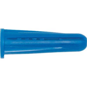 DEWALT ANCHORS & FASTENERS 5/16" Diam x 1-1/2" OAL, #14 to #16 Screw, Plastic Plug Drywall & Hollow Wall Anchor 07589-PWR