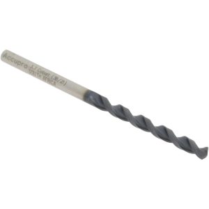 ACCUPRO Jobber Length Drill Bit: 3.7 mm Dia, 130 &deg;, Cobalt 1640370A-AC