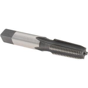 REIFF & NESTOR Standard Pipe Tap: 1/16-27, NPT, Regular, 4 Flutes, High Speed Steel, Bright/Uncoated 46442