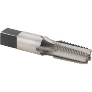 REIFF & NESTOR Standard Pipe Tap: 1/8-27, NPT, Regular, 4 Flutes, High Speed Steel, Bright/Uncoated 46446