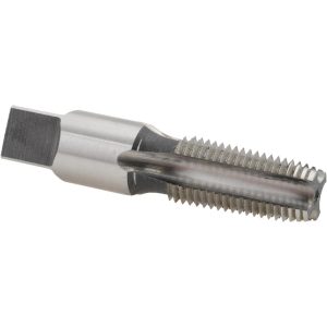 REIFF & NESTOR Standard Pipe Tap: 1/4-18, NPT, Regular, 4 Flutes, High Speed Steel, Bright/Uncoated 46460