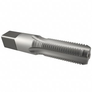 REIFF & NESTOR Standard Pipe Tap: 3/8-18, NPSF, Regular, 4 Flutes, High Speed Steel, Bright/Uncoated 46965