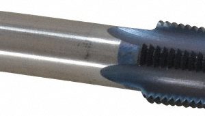 REIFF & NESTOR Standard Pipe Tap: 1/8-27, NPT, 4 Flutes, High Speed Steel, Blue Diamond Finish 99716