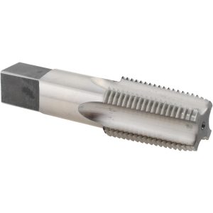 REIFF & NESTOR Standard Pipe Tap: 1/2-14, NPT, Regular, 4 Flutes, High Speed Steel, Bright/Uncoated 46122