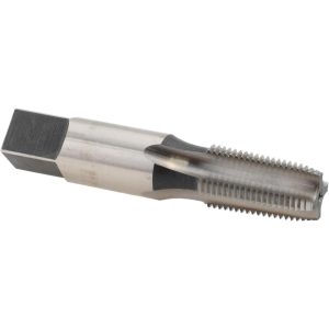 REIFF & NESTOR Standard Pipe Tap: 1/8-27, NPTF, Regular, 4 Flutes, High Speed Steel, Oxide Finish 46204