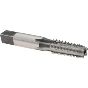 REIFF & NESTOR 1/16-27 NPT, 5 Flutes, Bright Finish, High Speed Steel, Interrupted Thread Pipe Tap 46602