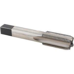 REIFF & NESTOR Standard Pipe Tap: 1/8-27, NPS, Regular, 4 Flutes, High Speed Steel, Bright/Uncoated 46942