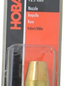 HOBART WELDING PRODUCTS 0.023" to 0.035" Wire OD, MIG Welder Nozzle, Slip-On 770404