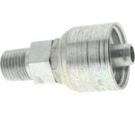 EATON Hydraulic Hose Male Pipe Rigid Fitting: 0.3750" Hose ID, 0.2500" Hose OD, Hose Size 6, 1/4-18 Thread 06Z-104-BG