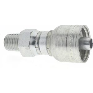 EATON Hydraulic Hose Male Pipe Swivel Fitting: 0.3750" Hose ID, 0.2500" Hose OD, Hose Size 6, 1/4-18 Thread 06Z-J04-BG