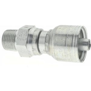EATON Hydraulic Hose Male Pipe Swivel Fitting: 0.3750" Hose ID, 0.3750" Hose OD, Hose Size 6, 3/8-18 Thread 06Z-J06-BG