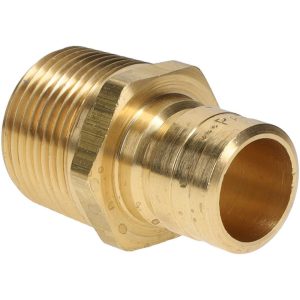 PARKER Hydraulic Hose Male Pipe Rigid Nipple Fitting: 1/2", 3/4", 200 psi PN556