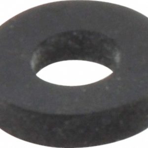 ELECTRO HARDWARE 10" Screw Standard Flat Washer: Neoprene, Plain Finish FW-3-NEO
