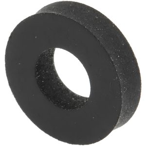 ELECTRO HARDWARE 12" Screw Standard Flat Washer: Neoprene, Plain Finish FW-5-NEO