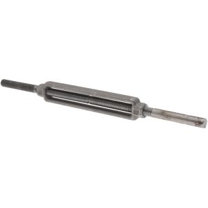 CLEVELAND-CITY FORGE INC 2,200 Lb Load Limit, 1/2" Thread Diam, 6" Take Up, Steel Stub & Stub Turnbuckle 10516