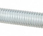 ALL AMERICA THREADED PRODUCTS General-Purpose Threaded Rod: 3/8-16, 3' OAL, Low-Carbon Steel, Zinc Finish 03093