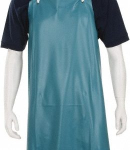 ANSELL Bib Apron: Chemical Resistant Protection, Green 950100
