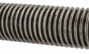 ALL AMERICA THREADED PRODUCTS General-Purpose Threaded Rod: 1-1/8-7, 3' OAL, Alloy Steel, Plain Finish 05173