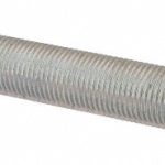 ALL AMERICA THREADED PRODUCTS General-Purpose Threaded Rod: 5/8-18, 3' OAL, Low-Carbon Steel, Zinc Finish 20308