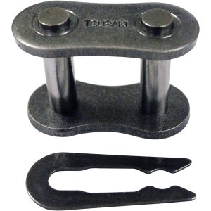 U.S. TSUBAKI Connecting Link: for Single Strand Chain, 25 Chain, 1/4" Pitch 25CL