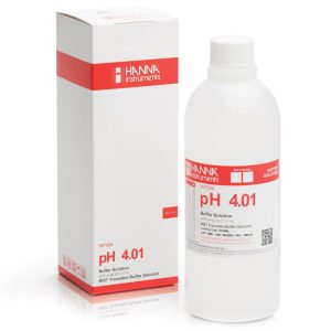 HANNA INSTRUMENTS 4.01% pH Range Buffer Solution HI7004L