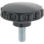 GIBRALTAR Gibraltar 1-3/4" Head, Fluted Knob G10-3000CB