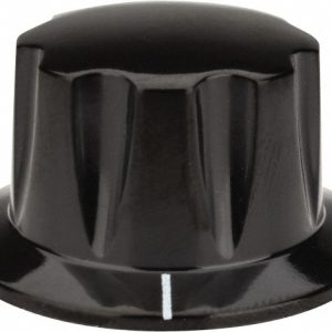 GIBRALTAR 13/16" Knob Dia, 11/16" Recess Dia, Skirted Knob G10-1913BD