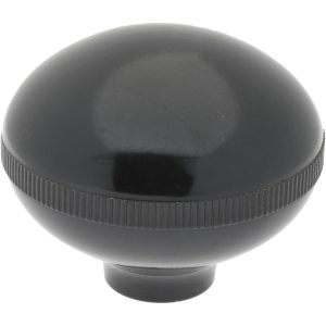 GIBRALTAR 2" Head, 23/32" Hub Dia, 3/8-16" Threaded Hole Lever Knob G10-0065-B