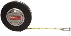 LUFKIN Tape Measure: 50' Long, 3/8" Width, Yellow Blade HW223