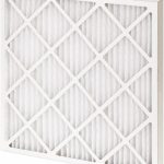 PRO-SOURCE Pleated Air Filter: Wire-Backed Pleated, MERV 8, Synthetic, 35% Efficient, 10" High, 20" Wide, 1" Deep PRO10364