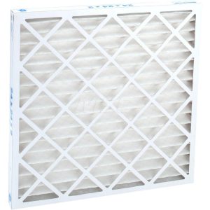 PRO-SOURCE Pleated Air Filter: Wire-Backed Pleated, MERV 8, Synthetic, 35% Efficient, 24" High, 24" Wide, 2" Deep PRO10391