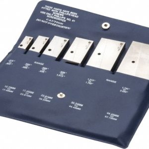 TESA BROWN & SHARPE 3/8 to 2-1/4 Inch Adjustable Parallel Set 599-673-20