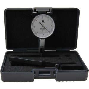 TESA BROWN & SHARPE Horizontal Dial Test Indicator: 0.0080" Max, 0-5-0 Dial Reading, 0.000100" Accuracy 599-7033-3