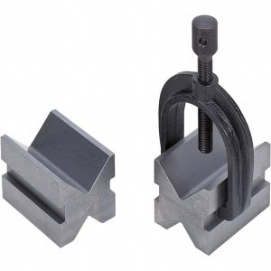 TESA BROWN & SHARPE V-Block: 1-1/2" Max Capacity, 90&deg; V Angle 599-749