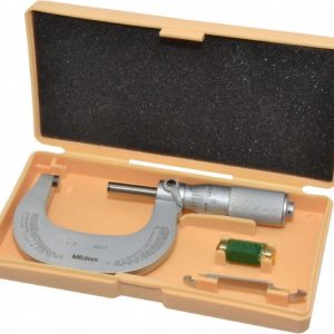 MITUTOYO Mechanical Outside Micrometer: 2" Range, 0.0001" Graduation 102-330-10