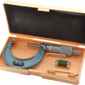 MITUTOYO Mechanical Outside Micrometer: 2" Range, 0.001" Graduation 103-178