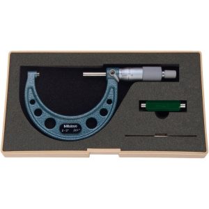 MITUTOYO Mechanical Outside Micrometer: 3" Range, 0.001" Graduation 103-179