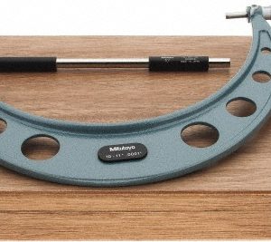 MITUTOYO Mechanical Outside Micrometer: 11" Range, 0.0001" Graduation 103-225