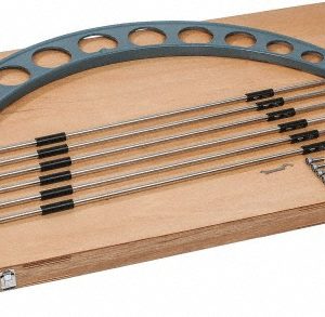 MITUTOYO Mechanical Interchangeable Anvil Micrometer: 30 to 36" Range, 6 Anvils 104-204