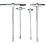 MITUTOYO Telescoping Gage Set: 0.315 to 2-1/8", 4 Pc, Includes Fitted Pouch 155-907