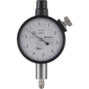 MITUTOYO Dial Drop Indicator: 0.0250" Max Measurement, 0-5-0 Dial Reading, 0.000100" Accuracy 1803A-10