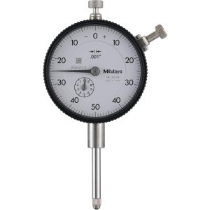 MITUTOYO Dial Drop Indicator: 1.0000" Max Measurement, 0-50-0 Dial Reading, 0.002000" Accuracy 2417A