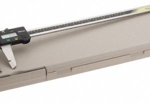 MITUTOYO Electronic Caliper: 450.00 mm, 18", 0.01 mm, 0.0005" Resolution, +/-0.05 mm, +/-0.0020" Accuracy, Data Output, Stainless Steel 500-505-10