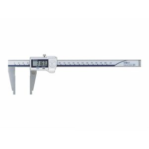 MITUTOYO Electronic Caliper: 450.00 mm, 18", 0.01 mm, 0.0005" Resolution, +/-0.05 mm, +/-0.0020" Accuracy, Data Output, Stainless Steel 550-223-10