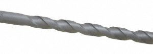 RELTON 1/4" Diam, Straight Shank, Carbide-Tipped Rotary & Hammer Drill Bit GRT-4-6