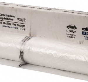 3M Masking Film Tape: 192" Wide, 133.3 yd Long, 0.4 mil Thick, Brown 7100139893