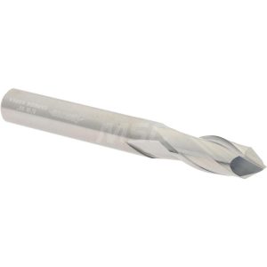 ACCUPRO Drill Mill: 5/16" Dia, 13/16" LOC, 2 Flutes, 90 &deg; Point, Solid Carbide SAMG-1010-DP-PL