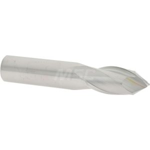 ACCUPRO Drill Mill: 3/4" Dia, 1-1/2" LOC, 2 Flutes, 90 &deg; Point, Solid Carbide SAMG-2424-DP-PL