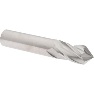 ACCUPRO Drill Mill: 5/8" Dia, 1-1/4" LOC, 4 Flutes, 90 &deg; Point, Solid Carbide SCCMG-2020-DP-P