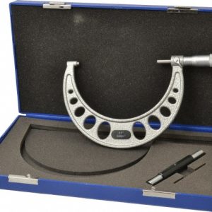 VALUE COLLECTION Mechanical Outside Micrometer: 5" Range, 0.0001" Graduation 105-05-111